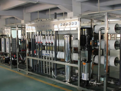 6T/H反渗透+EDI高纯水设备